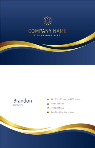 名片模板高档名片公司名片商务名片