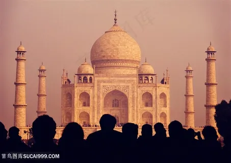 泰国泰姬陵建筑风景高清图片