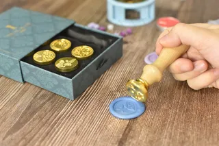 印章 蜡印章 浮雕 礼盒信封封口 (20)