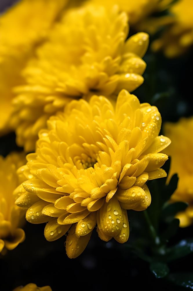 菊花摄影背景(2400x3600)