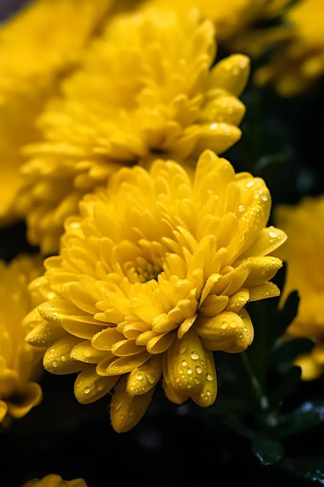 菊花摄影背景(2400x3600)