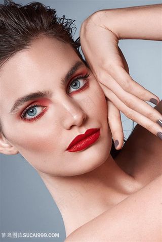 化妆品模特美容