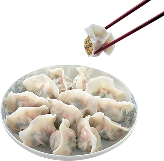 水饺免扣素材实拍