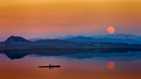 夕阳 日落 晚霞  黄昏  傍晚 太阳  落日余晖 自然风景