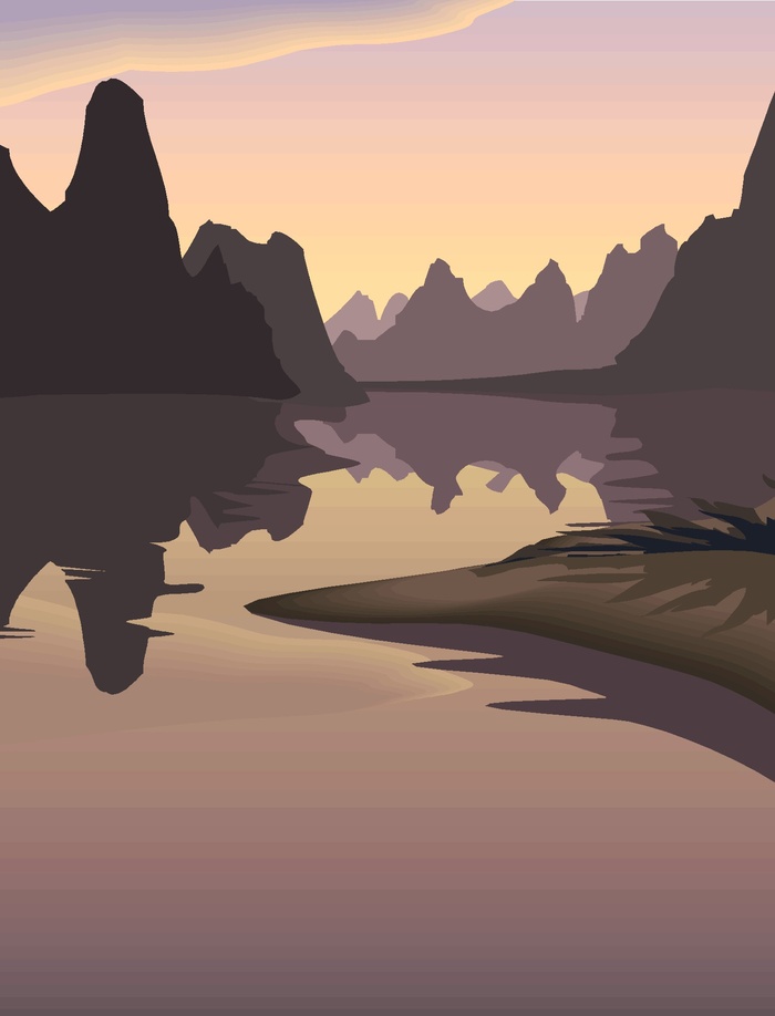 黄色卡通风动画动漫素描写实海报名片图片素材背景3