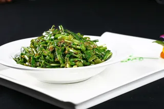 R01122捣辣椒炒韭菜