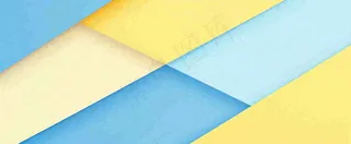 黄蓝矩形背景