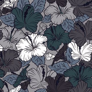 花卉唯美手绘花朵面料纹理手机壳布料面料印花服装矢量图案素材