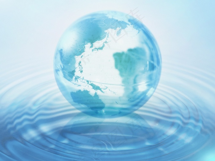 水中地球  