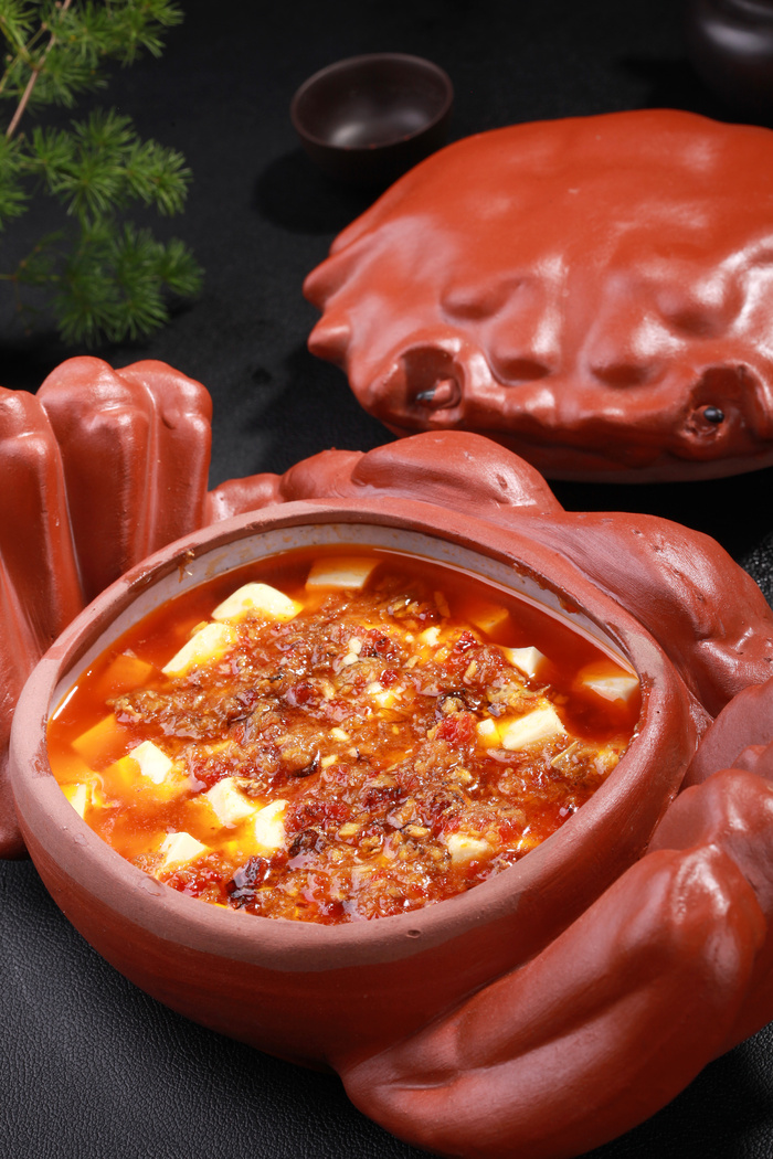 蟹粉豆腐 (2)