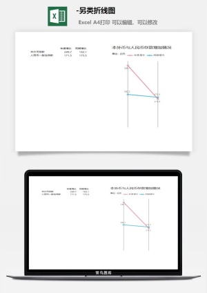 另类折线图可视化图表预览图