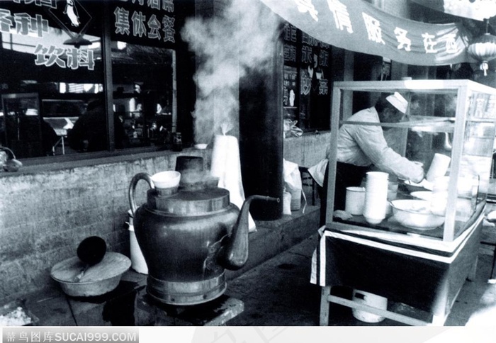 北京印象-胡同中的早点店