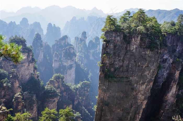 中国张家界的美景