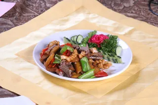 金饼回锅带皮肉