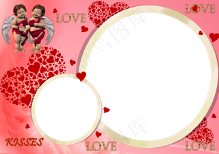爱情相框素材图片下载