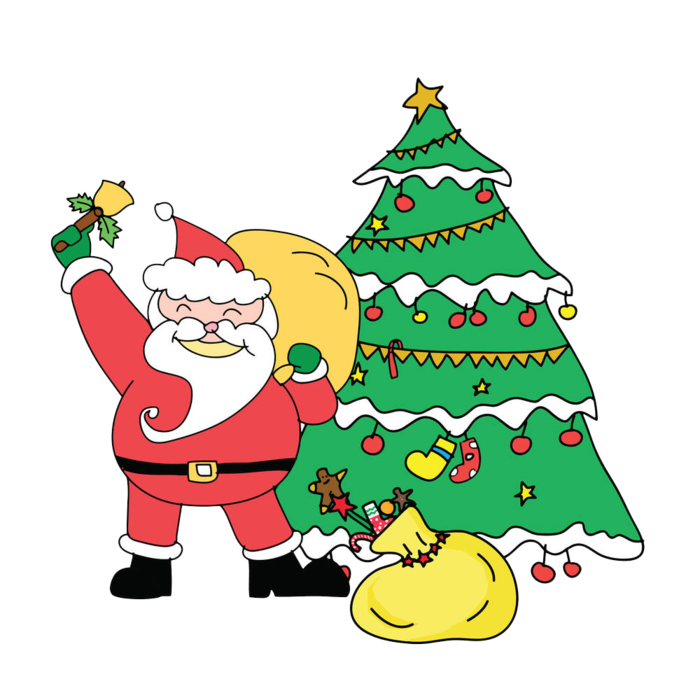 圣诞节平安夜圣诞树免扣素材圣诞元素