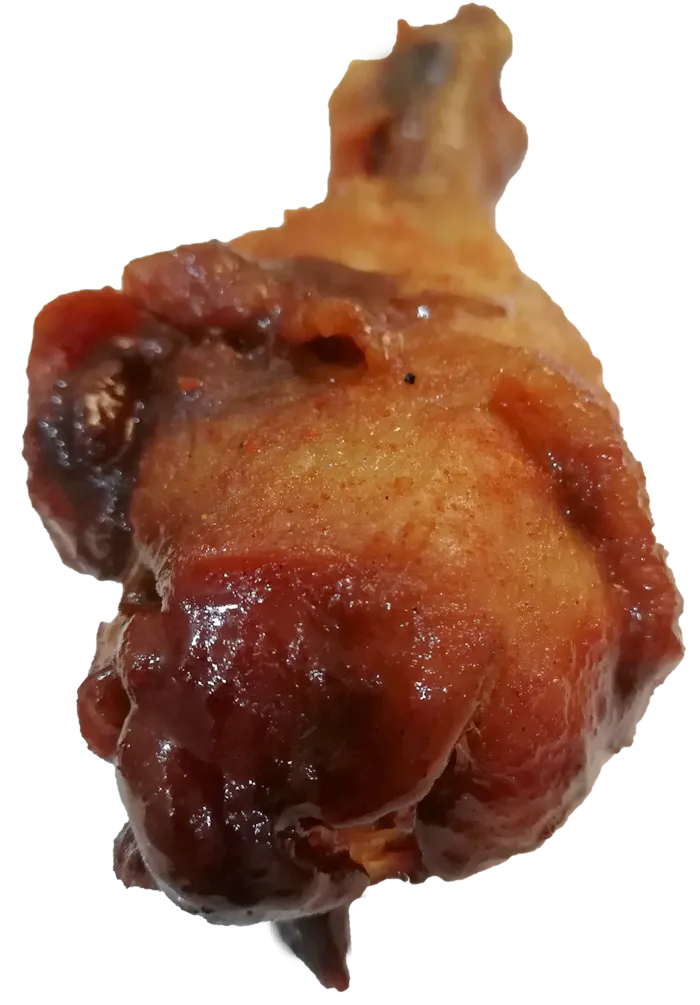 奥尔良蜜汁蜜辣手扒鸡烤鸡腿翅根琵琶腿免抠素材摄影元素psd模版下载