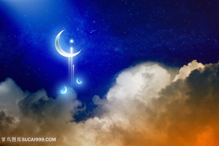 夜空星空景色高清