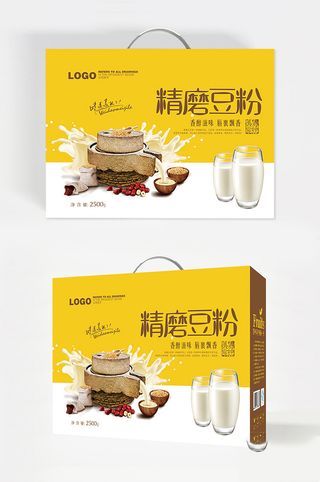 精磨早餐豆粉包装