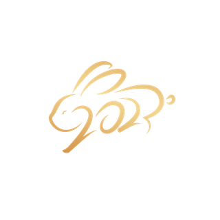 2023矢量兔年艺术字设计