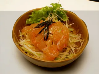  辣拌墨鱼丝换图德