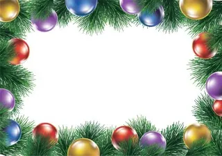 圣诞花环 PNG免抠