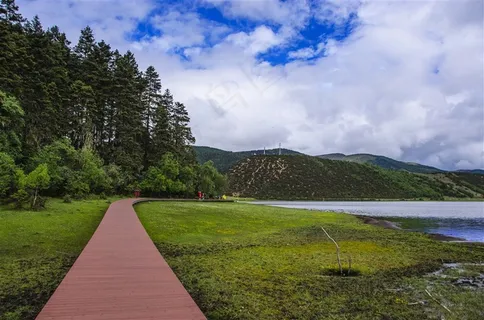 云南普达措国家公园风景高清摄影