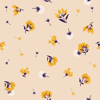 花卉唯美手绘花朵面料纹理手机壳布料面料印花服装矢量图案素材