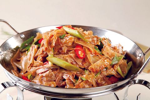 干锅美食焖锅湘菜麻辣香辣纸锅干锅笋衣