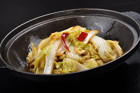 炝锅娃娃菜16 炝锅娃娃菜16