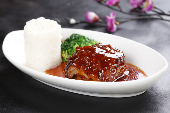 GY00320虎皮扣肉捞饭 (3)