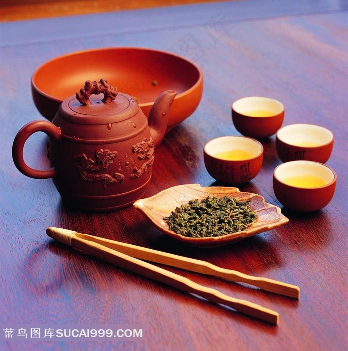 中国风茶文化筷子