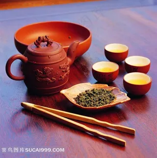中国风茶文化筷子