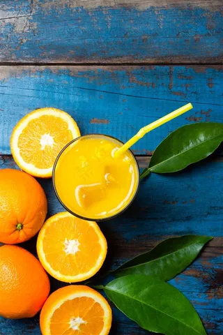 美味的橙子素材