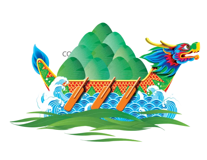 端午节龙舟 