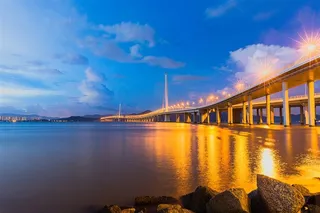 深圳湾风景摄影素材图片