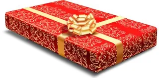 红色礼盒 PNG免抠