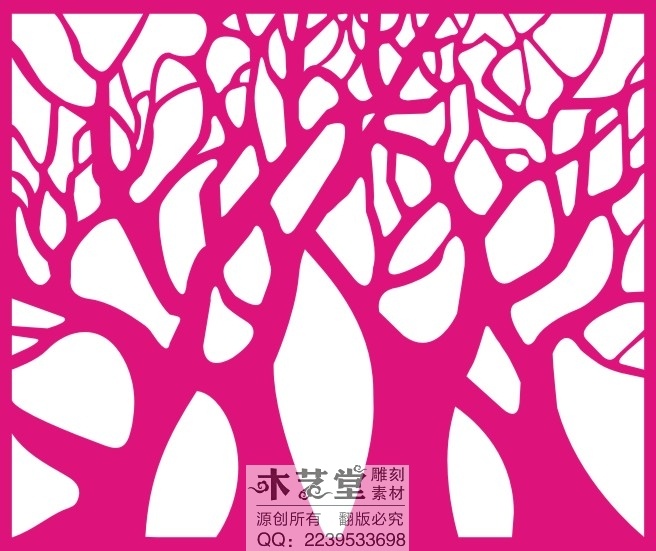镂空 雕刻 田园风 隔断 现代eps,ai矢量模版下载