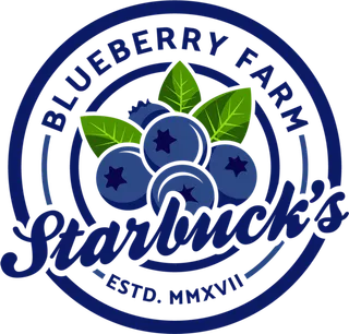 蓝莓图标logo现代农业