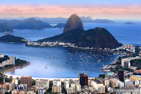 美丽的岛屿小镇