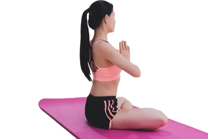 瑜伽人物免扣png