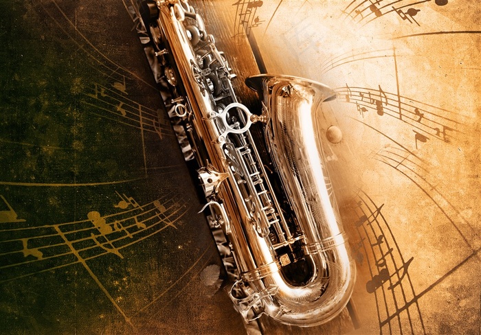 萨克斯局部图片