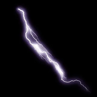 最新的闪电素材图