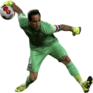 足球运动员踢球射门免抠