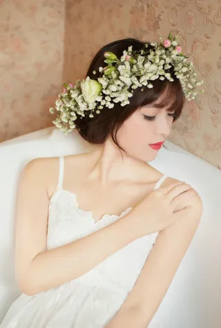 摄影图片人物美女模特照片