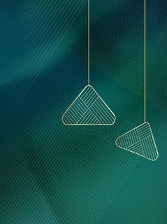 粽子节日背景PSD素材