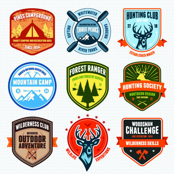 手绘Logo标志素材