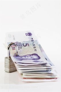 锁五元人民币高清素材