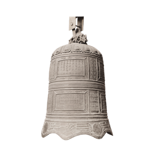 中国古风元素铜钟