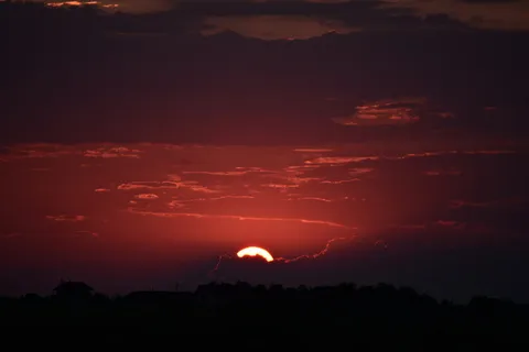 夕阳残阳图片 夕阳残阳图片